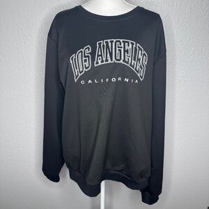 Shein‎ Los Angeles XL black sweatshirt